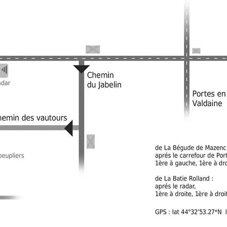 Bed & Breakfast Le Jabelin La Begude-de-Mazenc